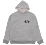 Load image into Gallery viewer, Chrome Hearts Cemetery Cross Patch Hoodie Grey
