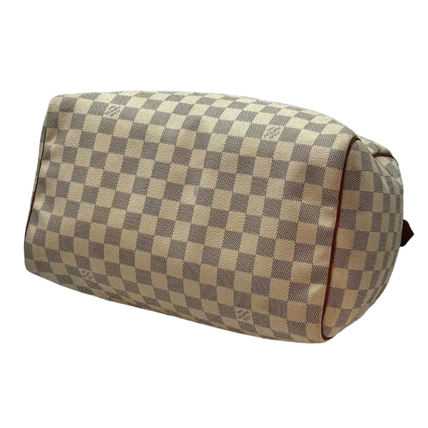 Louis Vuitton Damier Azur Canvas Speedy Bandouliere 30 Bag (Pre-owned) 99Q48KD