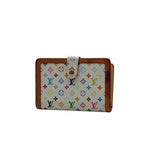 Load image into Gallery viewer, Louis Vuitton White Monogram Multicolore French Purse Wallet (Pre-owned)
