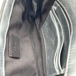 Load image into Gallery viewer, Fendi Midi Baguette Chain Bag Zucca Embossed Leather Silver (Pre-owned) C4DTW7W
