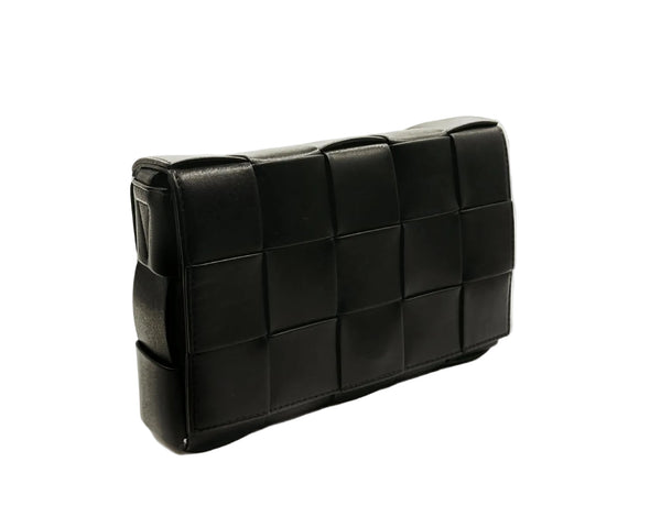 Bottega Veneta Cassette Crossbody Bag Black/Green (Like new)