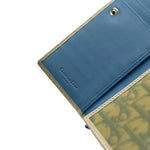 Load image into Gallery viewer, Christian Dior Logo Wallet Trotter Oblique Baby Blue (Pre-owned)
