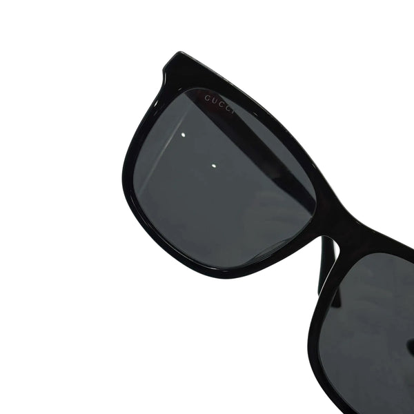Gucci Black GG0695SA Rectangle Sunglasses (Pre-owned)