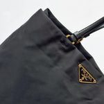 Load image into Gallery viewer, Prada Shopping Tote Bag Nylon Black Gold (Pre-owned) 29H47JX
