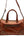 Prada Palissandro Vitello Shine Leather East/West Satchel Bag (Pre-owned)