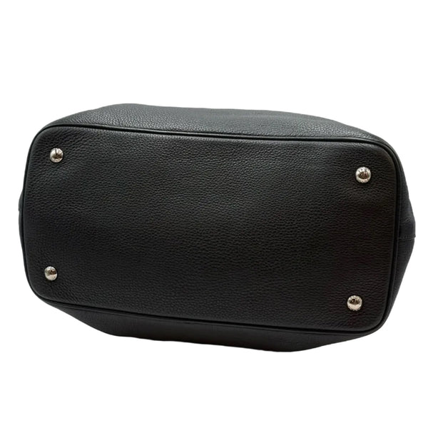 Prada 2000-2010 Grained Leather Black Satchel (Like new) 7DB2XCQ