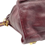 Load image into Gallery viewer, Balenciaga Cassis Grained Chevre Leather Metallic Edge City Bag (Pre-owned) 8Y8KVRT

