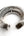 Chrome Hearts Large Scroll Label Ring in Sterling Silver (Vintage) size 8.5