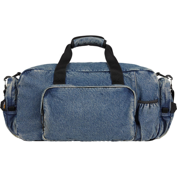 Supreme Denim Duffle Bag Washed Indigo