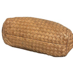Load image into Gallery viewer, Bottega Veneta Beige Intrecciato Woven Leather Pouch Clutch Bag (Pre-owned)
