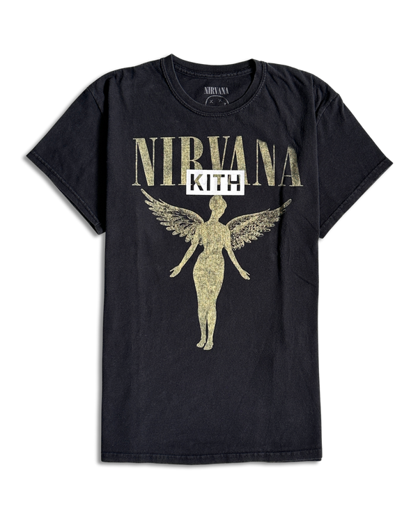 Kith Vintage Tee 'Nirvana' Black (1 of 1)