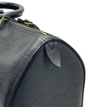 Load image into Gallery viewer, Louis Vuitton Black Epi Leather Speedy 35 Bag Black (Like new) 2BD3WTQ
