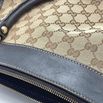 Load image into Gallery viewer, Gucci Monogram D Gold Tote Dark Brown (Pre-owned) 7JK26CK
