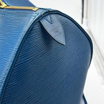 Load image into Gallery viewer, Louis Vuitton Toledo Blue Epi Leather Keepall 50 Bag (Pre-owned) XH8VR47
