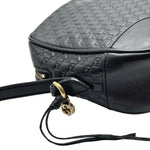 Load image into Gallery viewer, Gucci Microguccissima Mini Bree Messenger Bag Black (Pre-owned) 9H6T8KC

