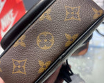 Load image into Gallery viewer, Louis Vuitton Pre-Owned 2021 Christopher Monogram Macassar Shoulder Bag (Pre-owned)
