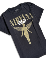 Load image into Gallery viewer, Kith Vintage Tee 'Nirvana' Black (1 of 1)
