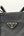 Prada Nylon Handbag Black Silver Triangle Logo (Pre-owned)