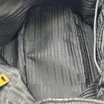 Load image into Gallery viewer, Prada Black Vitello Daino Leather Tote Bag (Pre-owned) 43RRTJC
