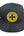 Chrome Hearts Plus Cross Seal Stamp Black Trucker Hat