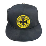 Load image into Gallery viewer, Chrome Hearts Plus Cross Seal Stamp Black Trucker Hat
