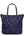 Prada Blue Tessuto Stampato Satchel Pony Style (Like new) RMVTHW4