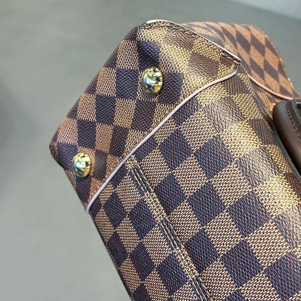 Louis Vuitton Damier Canvas Rose Ballerine Caissa PM Tote Bag (Excellent Condition)