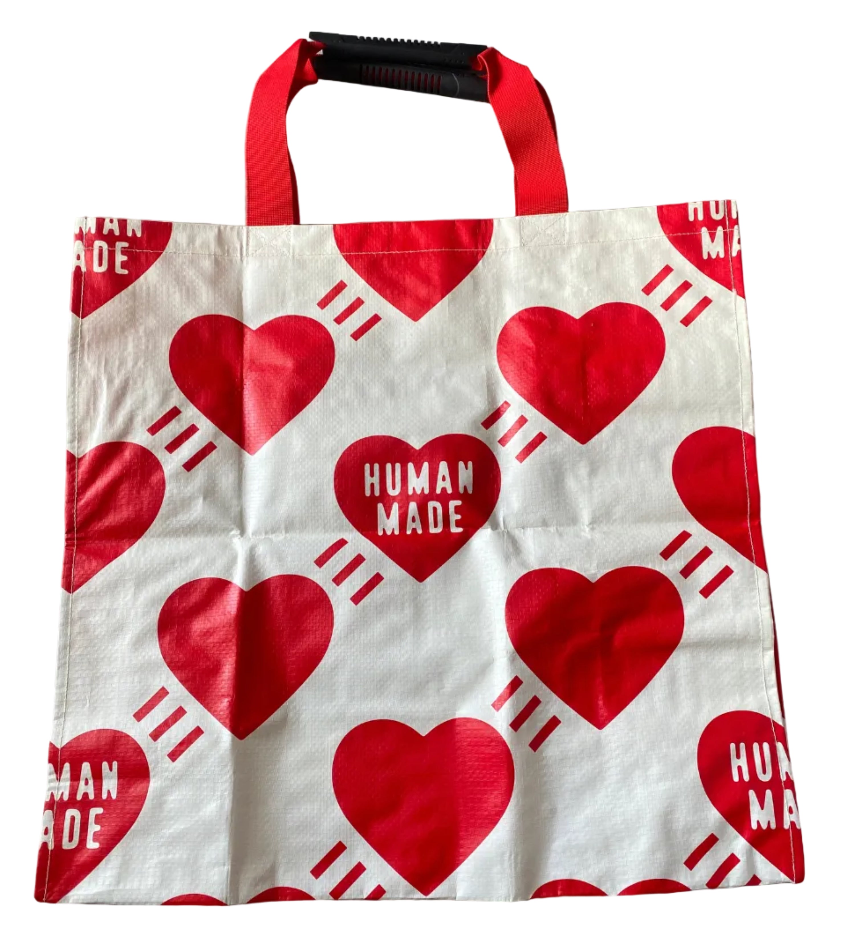 Human Made All-over Heart-print Tote Bag – shoegamemanila