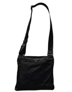 Load image into Gallery viewer, Prada Tessuto Nylon Sport Black Messenger Crossbody Bag (Pre-owned) 29XCYQQ
