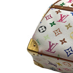 Load image into Gallery viewer, Louis Vuitton White Monogram Multicolor Trouville Bag (Pre-owned) 2GKB7TO
