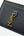 Saint Laurent Black Leather Cardholder (Pre-owned)