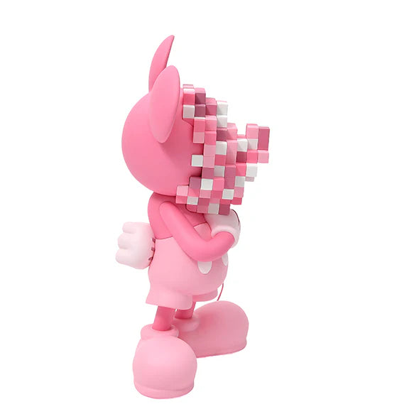 Mickey Mouse (mosaic art style) 40cm Tall (Pink)