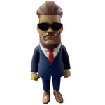 Load image into Gallery viewer, K-toyz x RastaMoon Man With a Beard Wearing Blue Suit &amp; Red Tie
