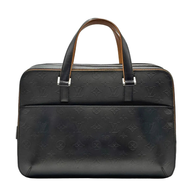 Louis Vuitton Black Monogram Mat Malden Tote Bag (Pre-owned) 9VYQCJX