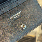 Load image into Gallery viewer, Saint Laurent Grain De Poudre Matelasse Chevron Monogram (Pre-owned)
