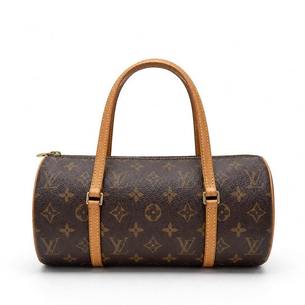 Louis Vuitton Monogram Canvas and Leather Papillon 28 Bag (Pre-owned) M292QYJ