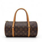 Load image into Gallery viewer, Louis Vuitton Monogram Canvas and Leather Papillon 28 Bag (Pre-owned) M292QYJ
