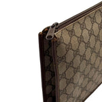 Load image into Gallery viewer, Gucci Ophidia Brown Canvas Clutch Bag Vintage (Pre-owned) MXJR6TW
