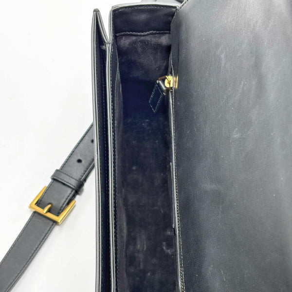 Saint Laurent Medium Leather Monogram Universite Bag Crossbody Bag (Pre-owned) JBGR8VC