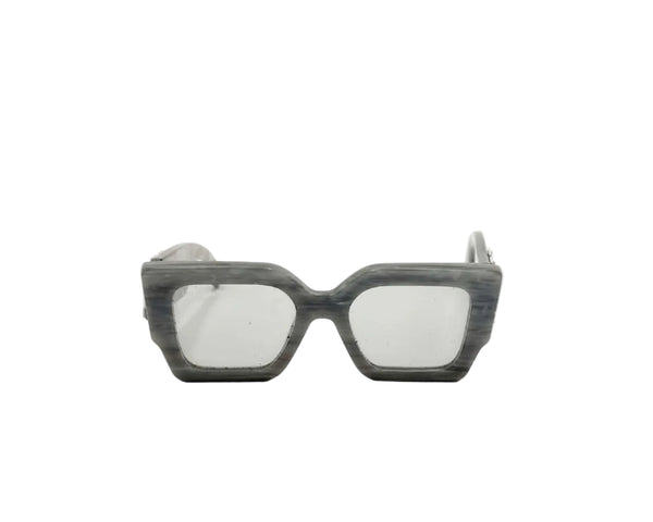 OFF-WHITE Catalina Rectangular Frame Sunglasses Light Grey/Light Grey/White (Pre-owned)