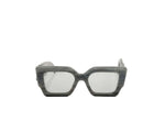 Load image into Gallery viewer, OFF-WHITE Catalina Rectangular Frame Sunglasses Light Grey/Light Grey/White (Pre-owned)
