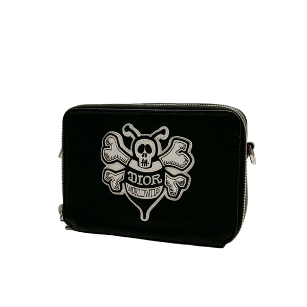 Dior x Shawn Stussy Crossbody Pouch Black (Like new) B4XB9C7