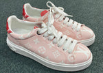 Load image into Gallery viewer, Louis Vuitton Trainer Time Out Monogram Pink (Women's)
