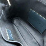 Load image into Gallery viewer, Gucci Denim GG Monogram Camouflage Small Crossbody Bag Blue (Like new) X2WDT4J

