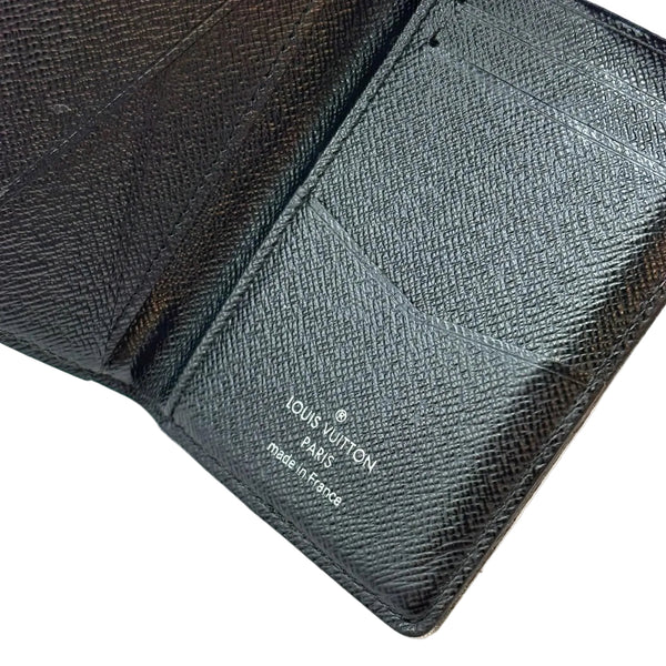 Louis Vuitton Damier Graphite Canvas Pocket Organizer Wallet (Like new) TC76XWR