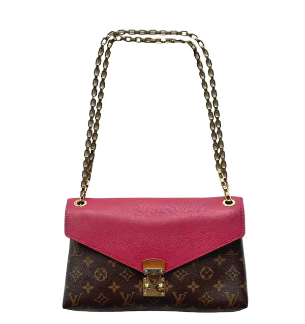 Louis Vuitton Cerise Monogram Canvas Pallas Chain Bag (Pre-owned) GW8RQ9D