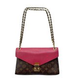 Load image into Gallery viewer, Louis Vuitton Cerise Monogram Canvas Pallas Chain Bag (Pre-owned) GW8RQ9D
