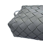 Load image into Gallery viewer, Bottega Veneta Nappa Intrecciato Nodini Mini Crossbody Grey (Pre-owned) KJ2C8R9
