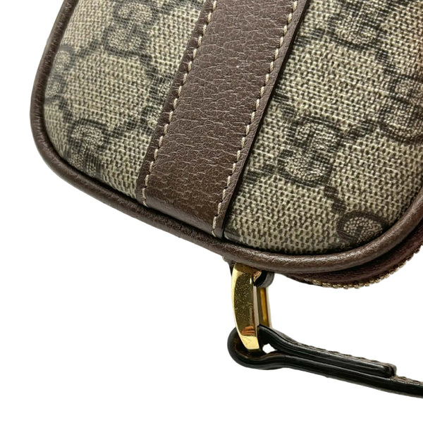 Gucci Beige Supreme GG Coated Canvas Vintage Web Ophidia Mini Crossbody Bag (Like new) HW6YRQ2