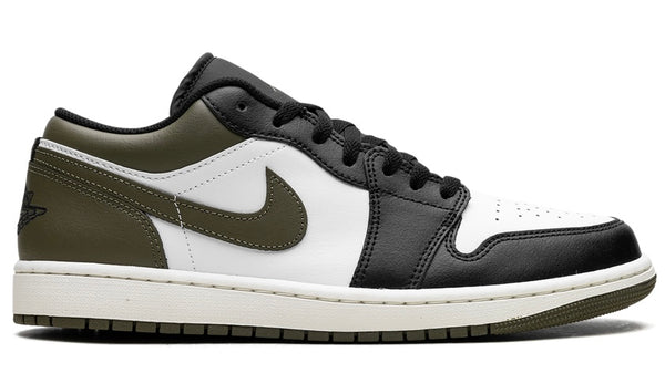 Jordan 1 LowBlack Toe Medium Olive